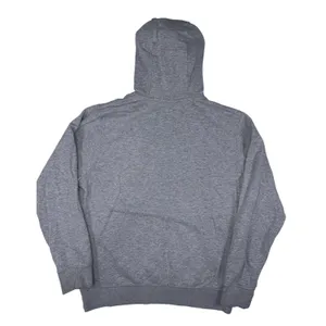 Nike Sportswear Women's Small Grey Pullover Hoodie Embroidered Logo Fleece thumbnail 4
