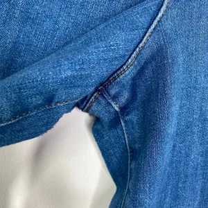 Express Womens Wide‎ Leg Cropped Flare Jeans Size 12 High Waisted Boho Festival thumbnail 5