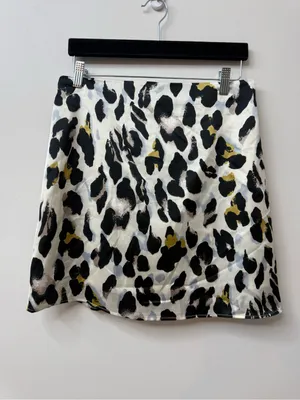 Wishlist Leopard Print Satin Mini Skirt size L thumbnail 3