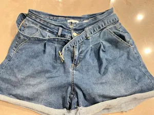Altar'd State Denim Shorts thumbnail 1