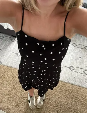 ZARA Polka Dot Dress thumbnail 2