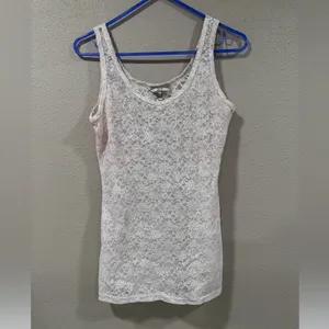 BKE Glitter Lace Tank thumbnail 2