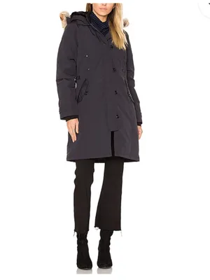 Canada Goose Kensington Parka in Black thumbnail 2