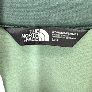 The North Face Womens Long Sleeve Pullover Quarter Zip Top Sage Green Outdoors‎ thumbnail 3