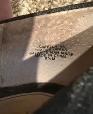 Kelly & Katie Isabella Heels Size 8 1/2 M Black Sparkle thumbnail 5