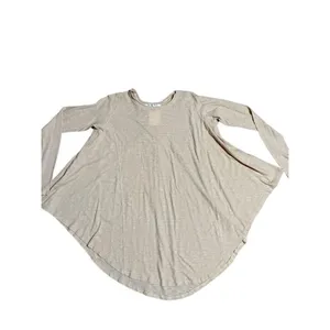 Free People Aria Trapeze Long Sleeve Top‎ XS Misty Mink Pink thumbnail 4