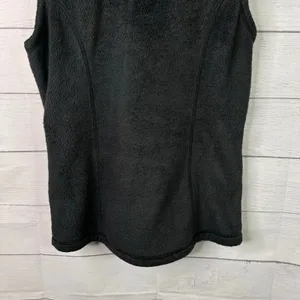 Kerrits Womens size Small Black Fleece Zip Up Vest Barn Chore thumbnail 6