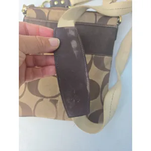 Coach Signature 41207 Swingpack Crossbody Shoulder Handbag Purse thumbnail 3