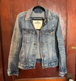 Hollister Jean Jacket Distressed thumbnail 1