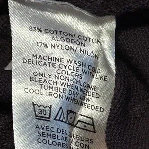 Ann Taylor Factory Purple Swiss Dot Boat Neck Sweater XL 3/4 Sleeve 537213 thumbnail 7