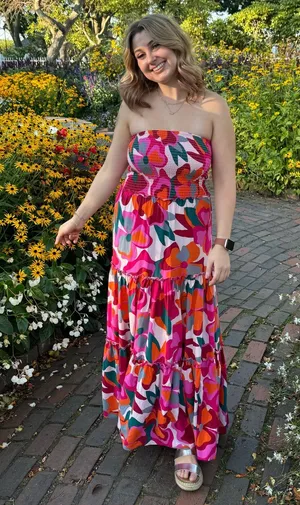 Strapless sundress thumbnail 1