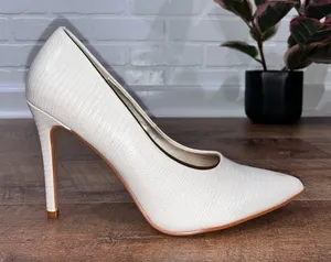 Torta Caliente Faux Snakeskin Heels thumbnail 1