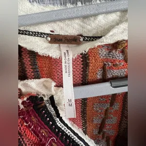 Free People Womens Meadow Lakes Knit Sweater thumbnail 3
