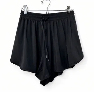 Lululemon Black Running Shorts Size 6 Drawstring 3” Inseam thumbnail 1