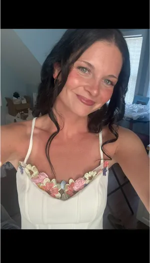 Azazie White Maxi Dress thumbnail 2