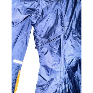 Brooks Women's Windbreaker Jacket Large Blue Vented Lightweight‎ Run Reflective thumbnail 5