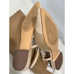 Cushionare Forgive Natural Raffia Slingback Flats -Size 9.5 thumbnail 6