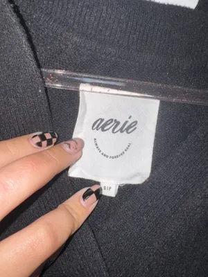 Black Aerie Sweater thumbnail 2