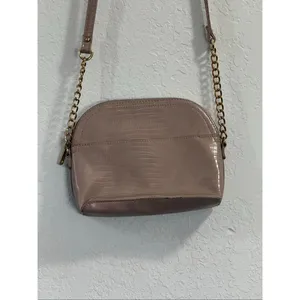 Betsey Johnson Margie Crossbody Tan Purse 9.5 x7 Bag cream tan thumbnail 3