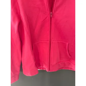 Orvis Womens‎ Pink Full Zip Mock Neck Fleece Sweatshirt Size M Cotton Spring thumbnail 4