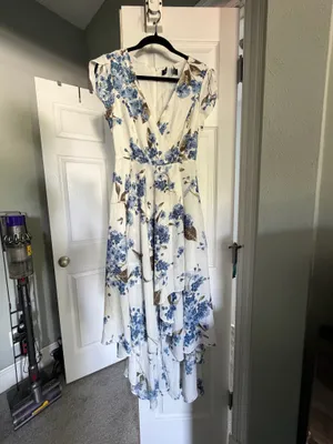 Lulus Floral High-Low Dress thumbnail 3