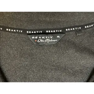 Dark Grey Very Soft Yoga Full Zip Funnel Neck XL Workout Athletic Athlesiure thumbnail 4