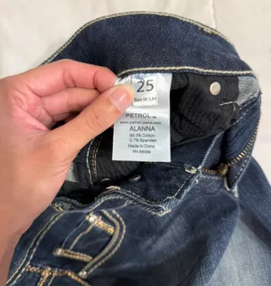 Low rise Boot Cut Jeans Blue Size 25 thumbnail 4
