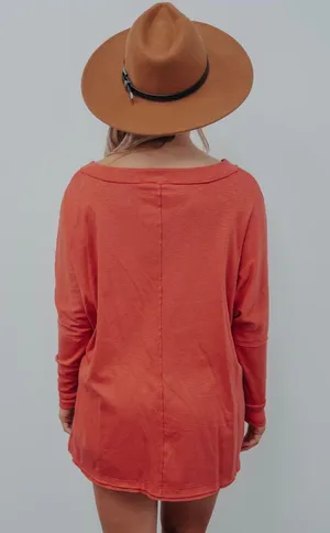Hope's Pumpkin Orange Top thumbnail 4