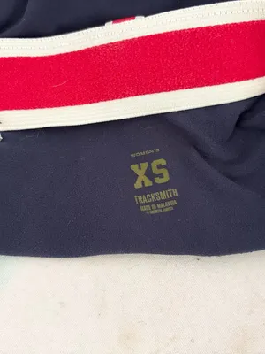 Tracksmith Turnover Short Tights in Navy Blue thumbnail 2