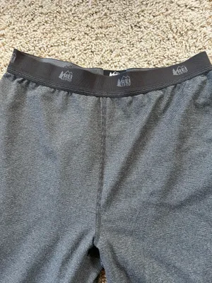 REI Co-op Thermal jogger pants for cold-weather layering. Soft stretch fabric for mobility. Elastic waistband for a secure fit. Low-profile design fits under outer layers. Ideal for hiking and outdoor activities. size large (14-16) thumbnail 2