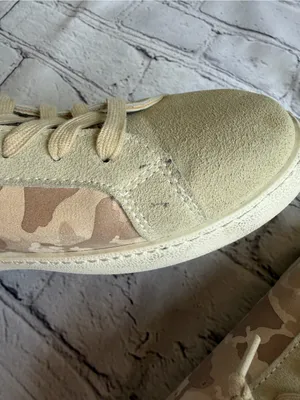 Vintage Havana Bianca Light Camo Multi Size 10 Cute Sneakers Gold Sparkle Star thumbnail 13