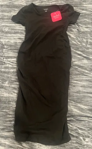 Isabel Maternity by Ingrid & Isabel Black Dress Size XS thumbnail 1