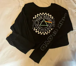 Black Pink Floyd Long Sleeve Shirt thumbnail 1