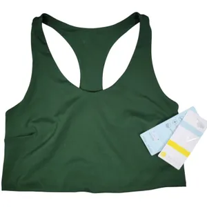 Zella‎ Sports Bra Green Medium Racerback Yoga Studio Low Support Athletic Size S thumbnail 2
