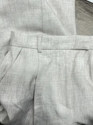 Abercrombie & Fitch Trouser Pants 2 /26 Beige Tailored Ankle Pleated High Rise thumbnail 13