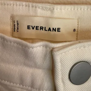 Everlane The Utility Barrel Pant Bone White Organic Cotton High Rise Size 8 NWT thumbnail 8
