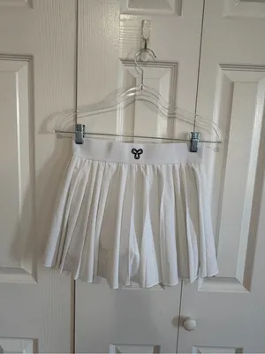 Aritzia TNAction Skater Skirt White Size Small thumbnail 2