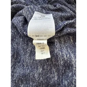 Gap Dark Blue Heather Relaxed Fit Hooded Sweatshirt thumbnail 7