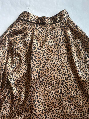 Apt. 9 Blouse Button-Up Leopard thumbnail 3