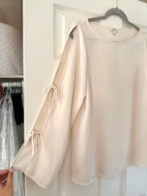 Aritzia Wilfred Cream Pozzi Top  thumbnail 2