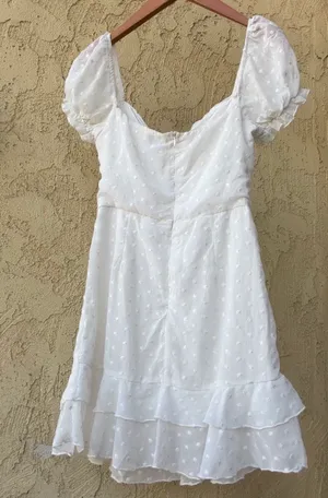 Princess Polly White Mini Dress thumbnail 3
