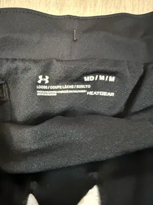 Under Armour Black Athletic Shorts with White Accent thumbnail 4