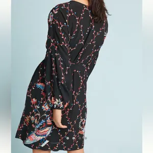 Anthropologie Lilian Embroidered dress NEW thumbnail 4