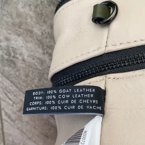 Marc Jacobs REVERSIBLE leather Crossbody / Creme /Hunter Green, GOAT leather thumbnail 5