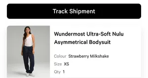 Lululemon Wundermost Asymmetrical Bodysuit thumbnail 2