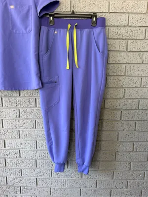 Figs Scrub Set Blueberry Purple Catarina Top Zamora Joggers Size XXS thumbnail 5