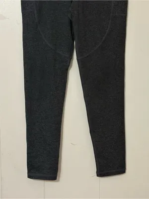 Vuori Performance Leggings Heather Charcoal Yoga Workout Pants thumbnail 3