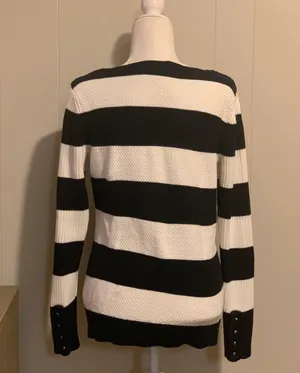 Striped Pullover Sweater thumbnail 2