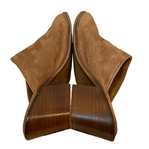 Musse & Cloud Women's‎ Suede Slip-on/Mules Tan Size 37 (6.5) thumbnail 3