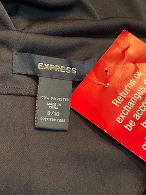 Express Dress Black 9/10 thumbnail 6